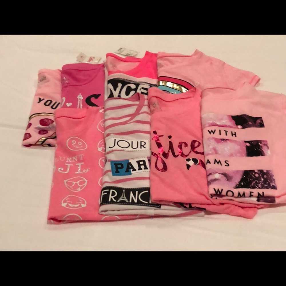 3 Pink Shirt Bundle